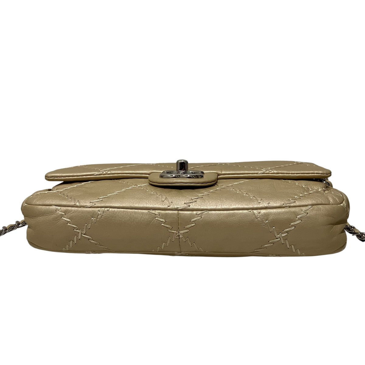 CHANEL ウルトラステッチチェーンショルダーショルダーバッグ 古着・中古-5枚目のアイテム画像