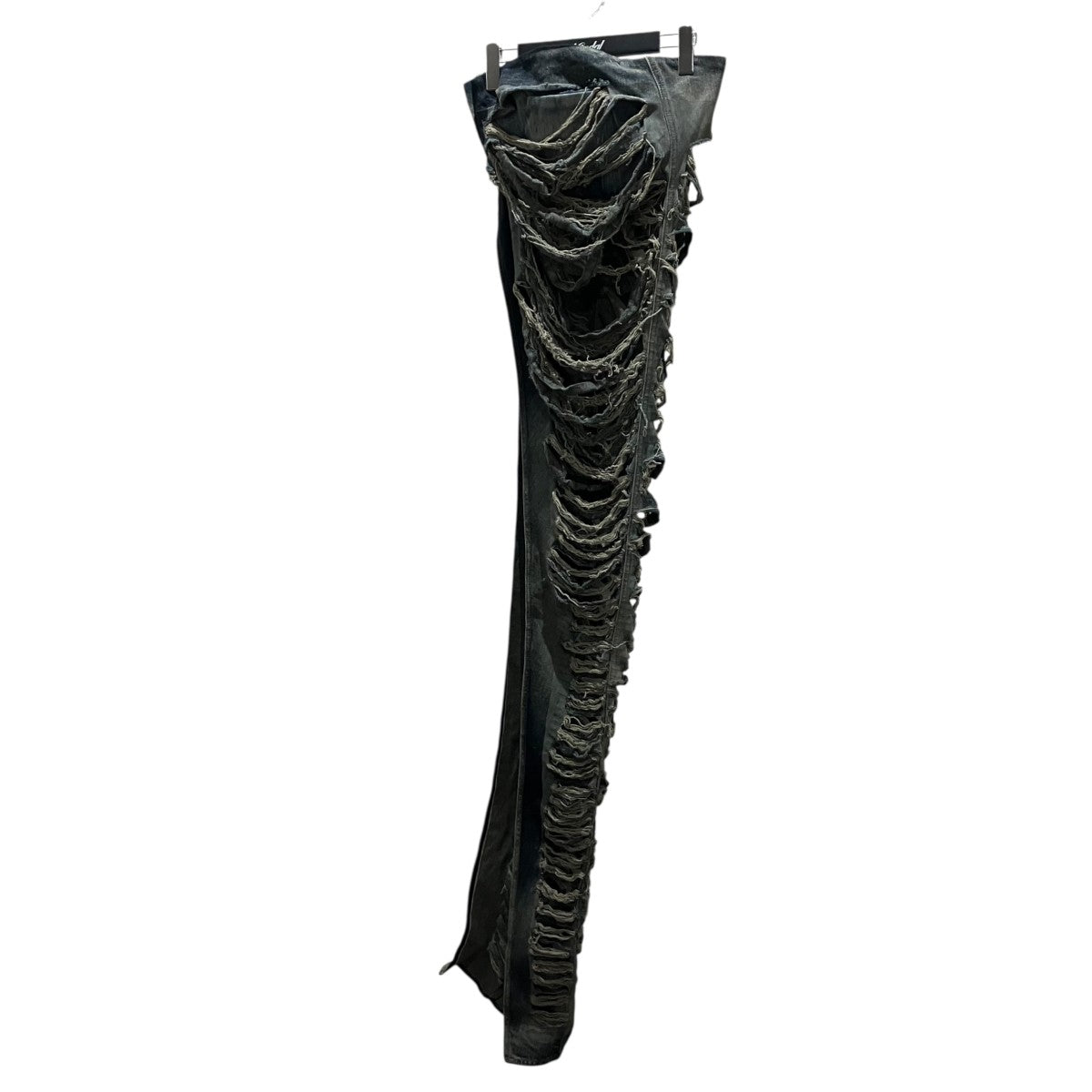 RICK OWENS 【Luxor】ダメージデニムドレスRO02C1155-DMPSH 古着・中古-1枚目のアイテム画像