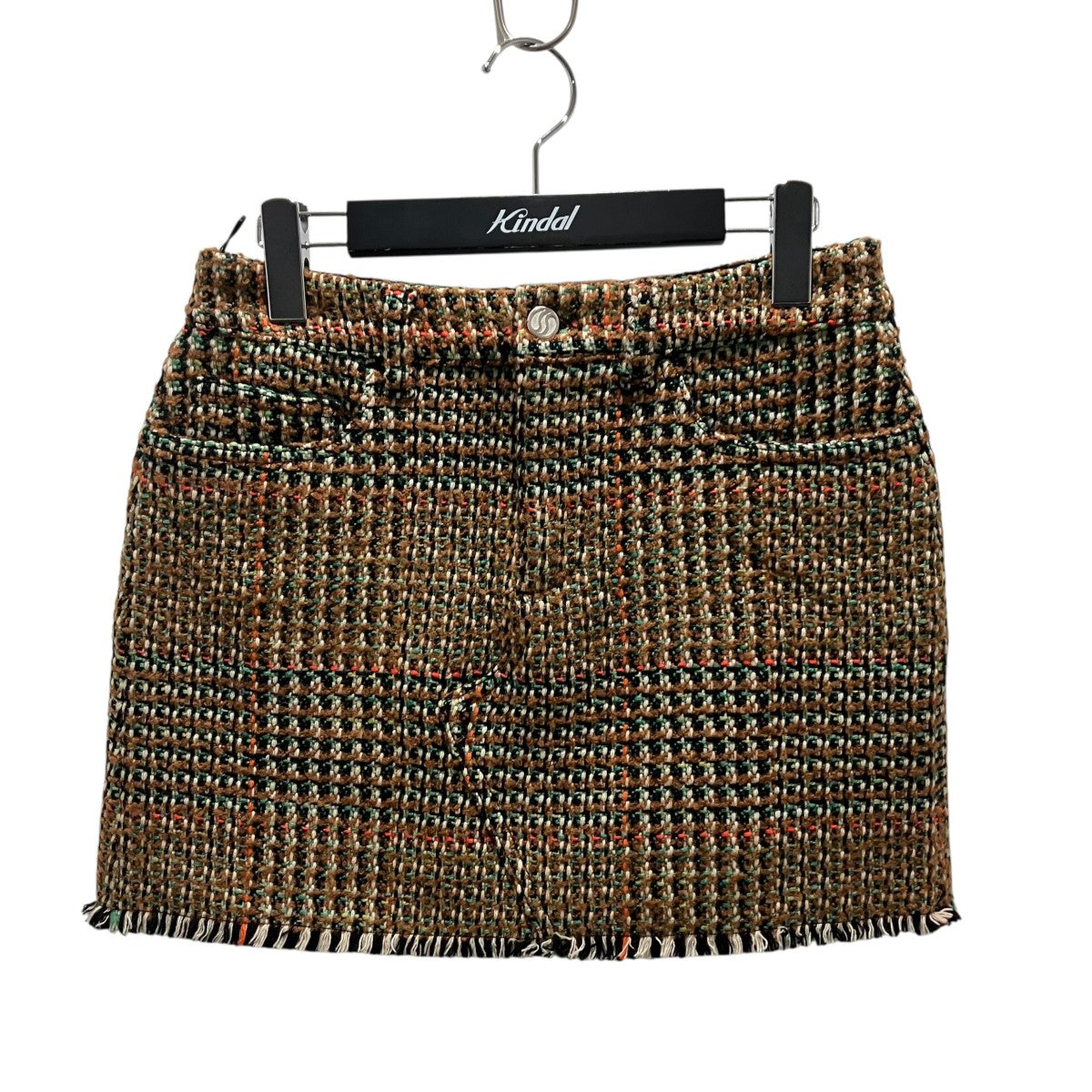 STELLA McCARTNEY ツイードスカート3CJ301 古着・中古-1枚目のアイテム画像