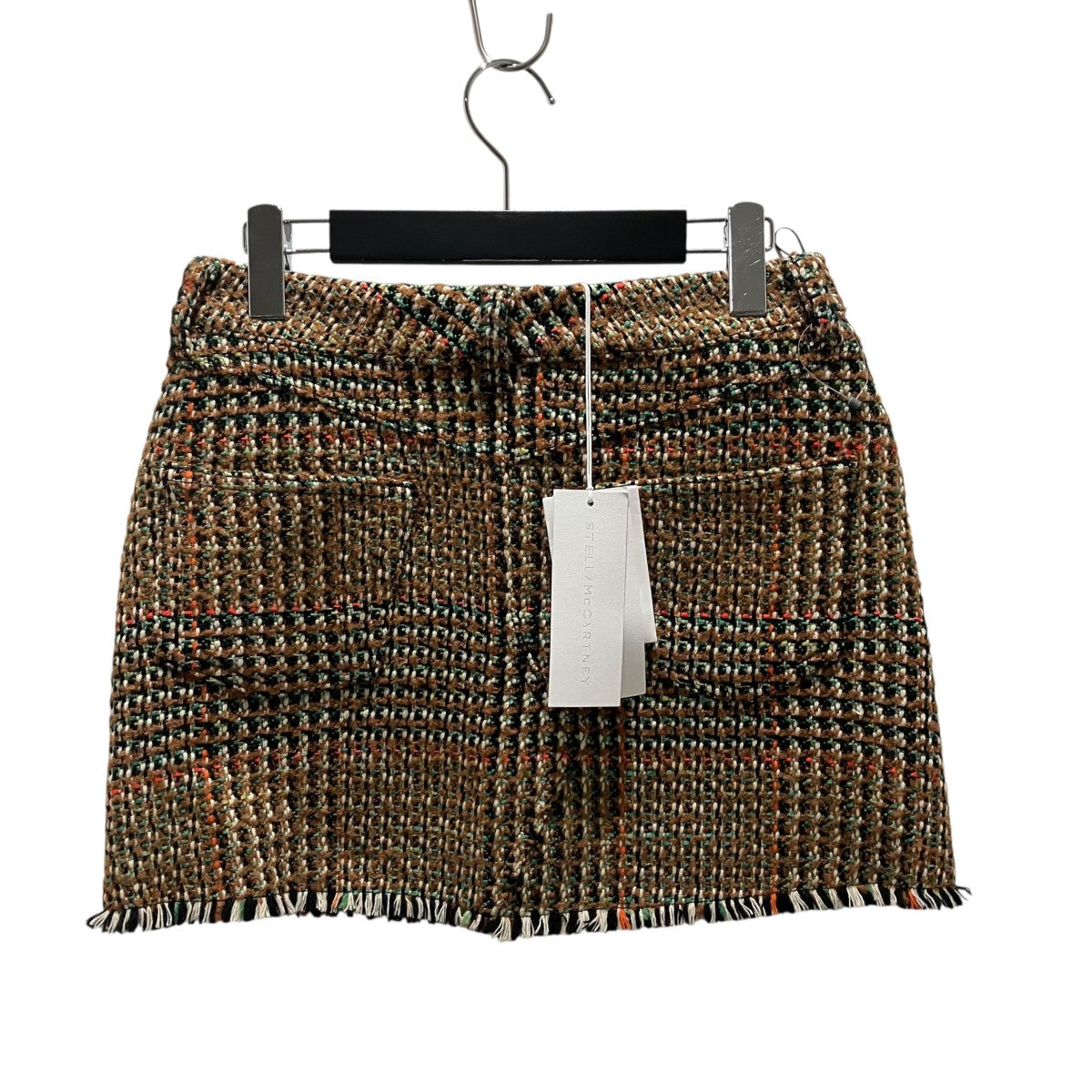 STELLA McCARTNEY ツイードスカート3CJ301 古着・中古-2枚目のアイテム画像