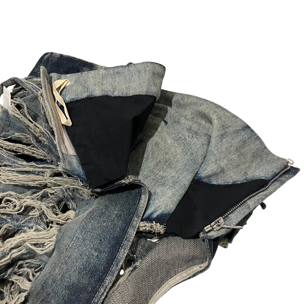 RICK OWENS デニムワンピースRO02C1155-DMPSH 古着・中古-5枚目のアイテム画像