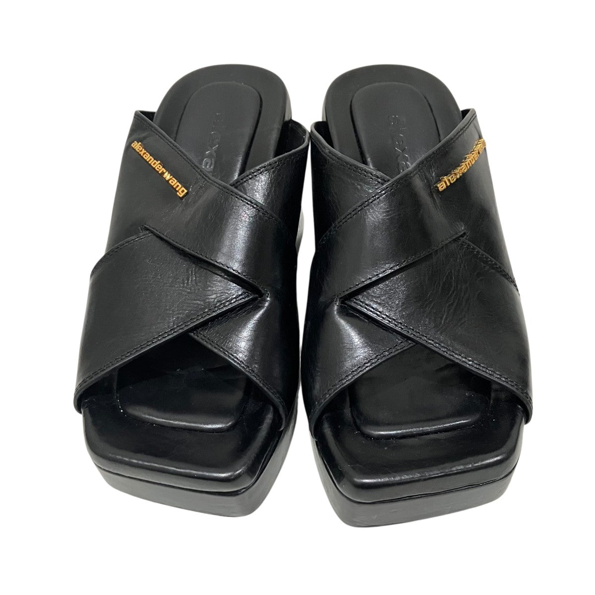 【Float Criss-cross Wedge Sandal】プラットフォームサンダル30224S004