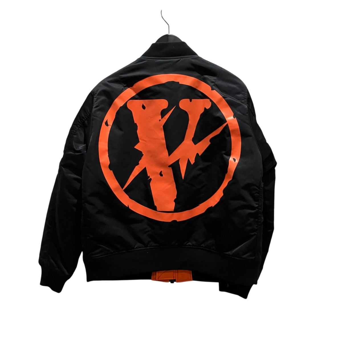 VLONE×FRAGMENT DESIGN MA-1ジャケットPKL-3751-A PKL-3751-A ブラック