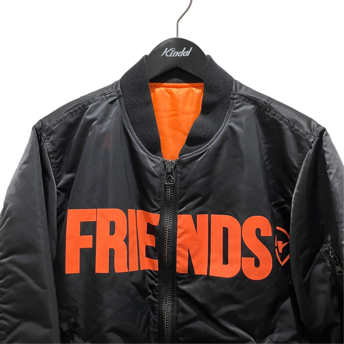 VLONE MA-1 ジャケット VLONE×FRAGMENT DESIGN MA-1ジャケットPKL-3751-A PKL-3751-A ブラック