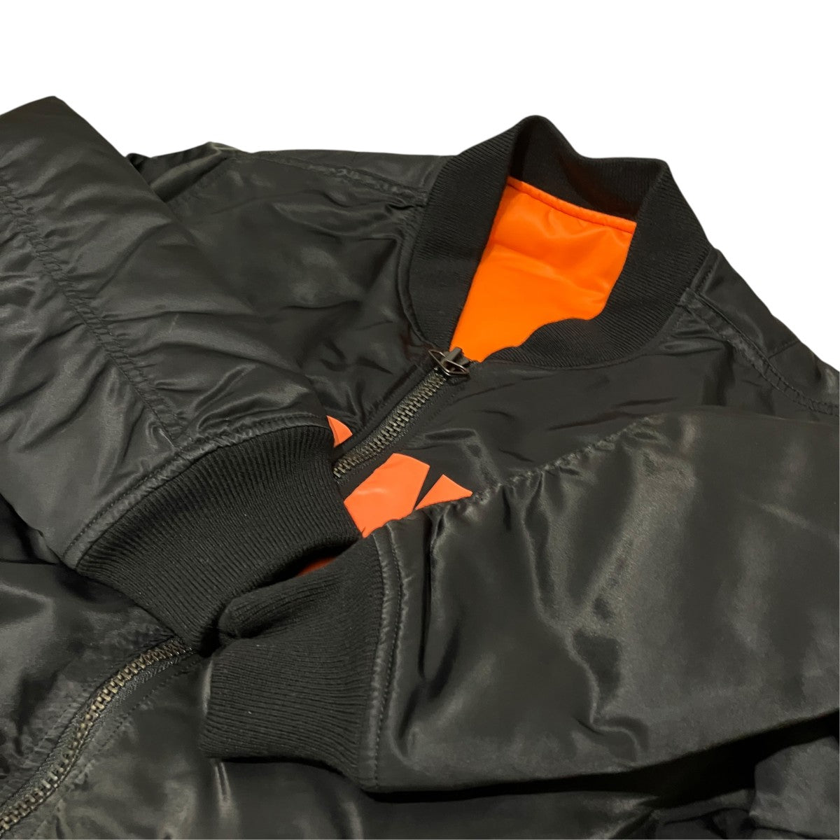 VLONE×FRAGMENT DESIGN MA-1ジャケットPKL-3751-A PKL-3751-A ブラック