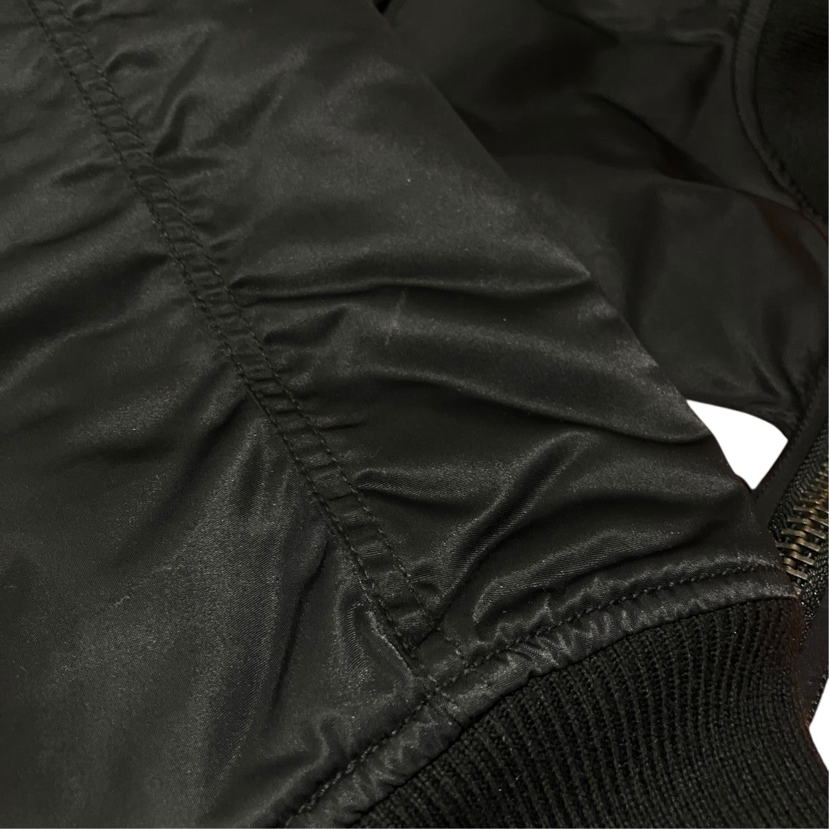 VLONE×FRAGMENT DESIGN MA-1ジャケットPKL-3751-A PKL-3751-A ブラック