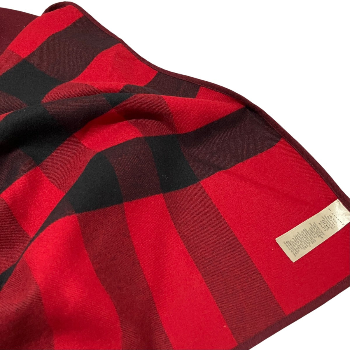 BURBERRY ウールケープ ポンチョ3983653 古着・中古-5枚目のアイテム画像