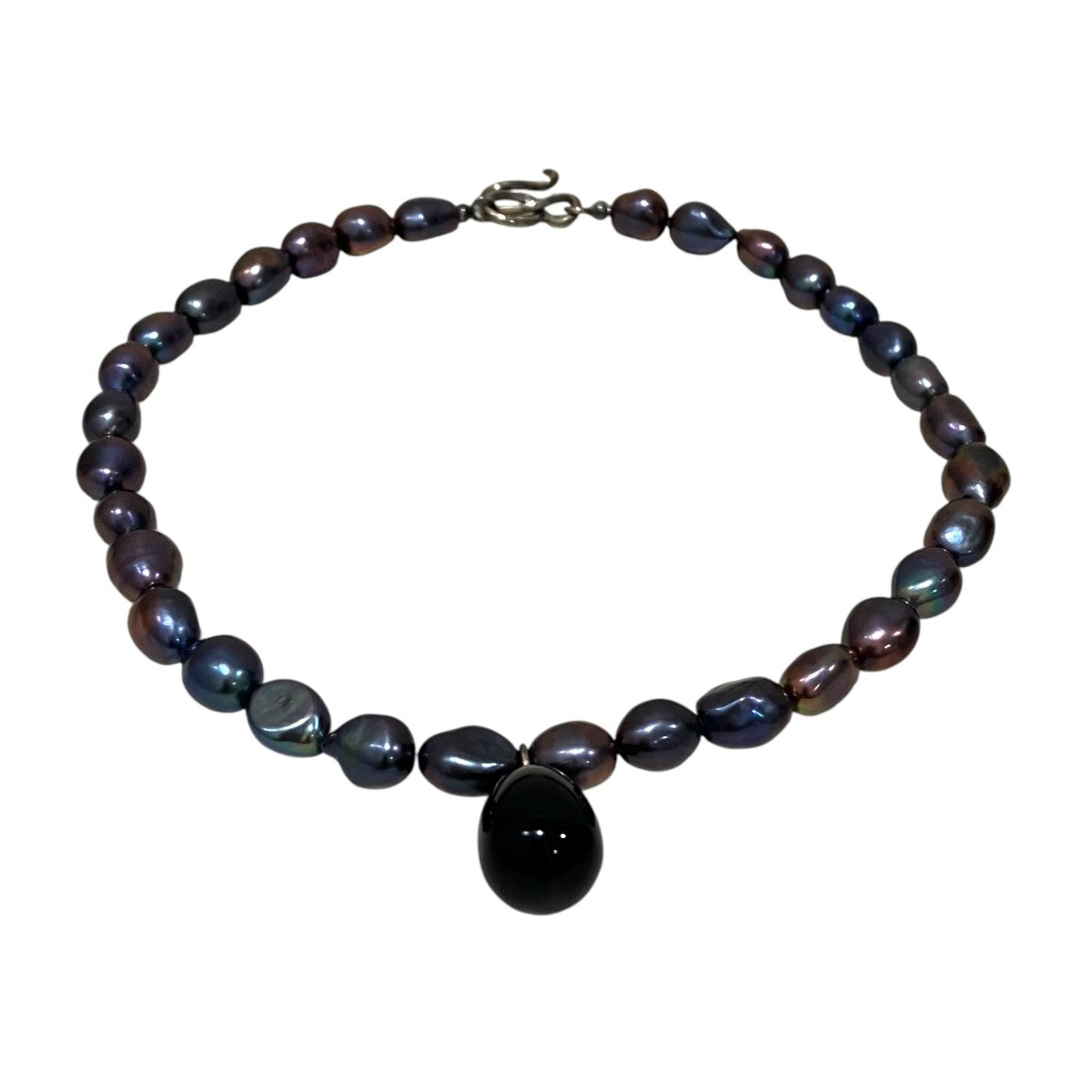 R．ALAGAN 【TSAI NECKLACE】オニキス 淡水パール 古着・中古-2枚目のアイテム画像
