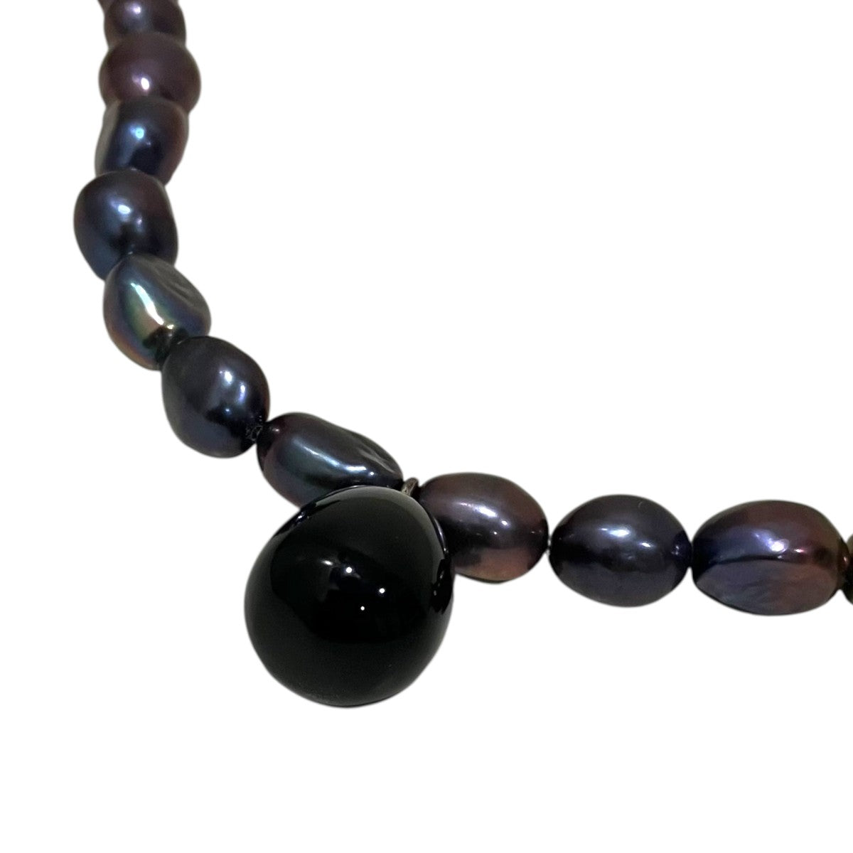 R．ALAGAN 【TSAI NECKLACE】オニキス 淡水パール 古着・中古-4枚目のアイテム画像