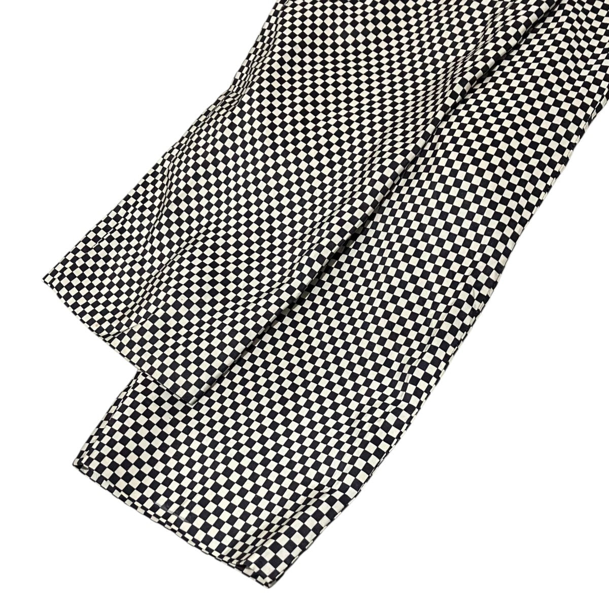 DRIES VAN NOTEN ブロックチェックパンツ 古着・中古-4枚目のアイテム画像