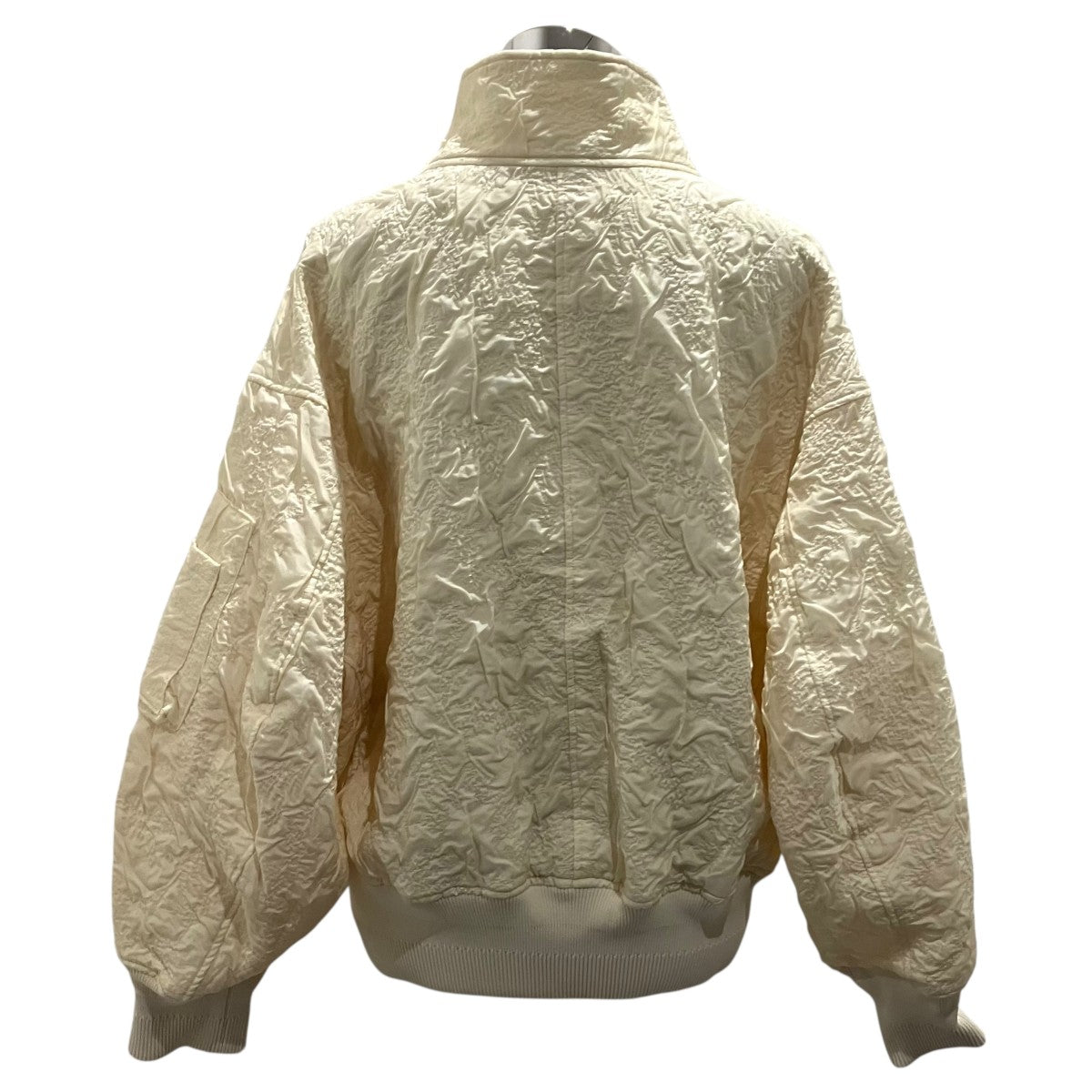 mame kurogouchi 【Floral Jacquard Triple Cloth Jacket】ジップブルゾンMM25FWJK017 古着・中古-2枚目のアイテム画像