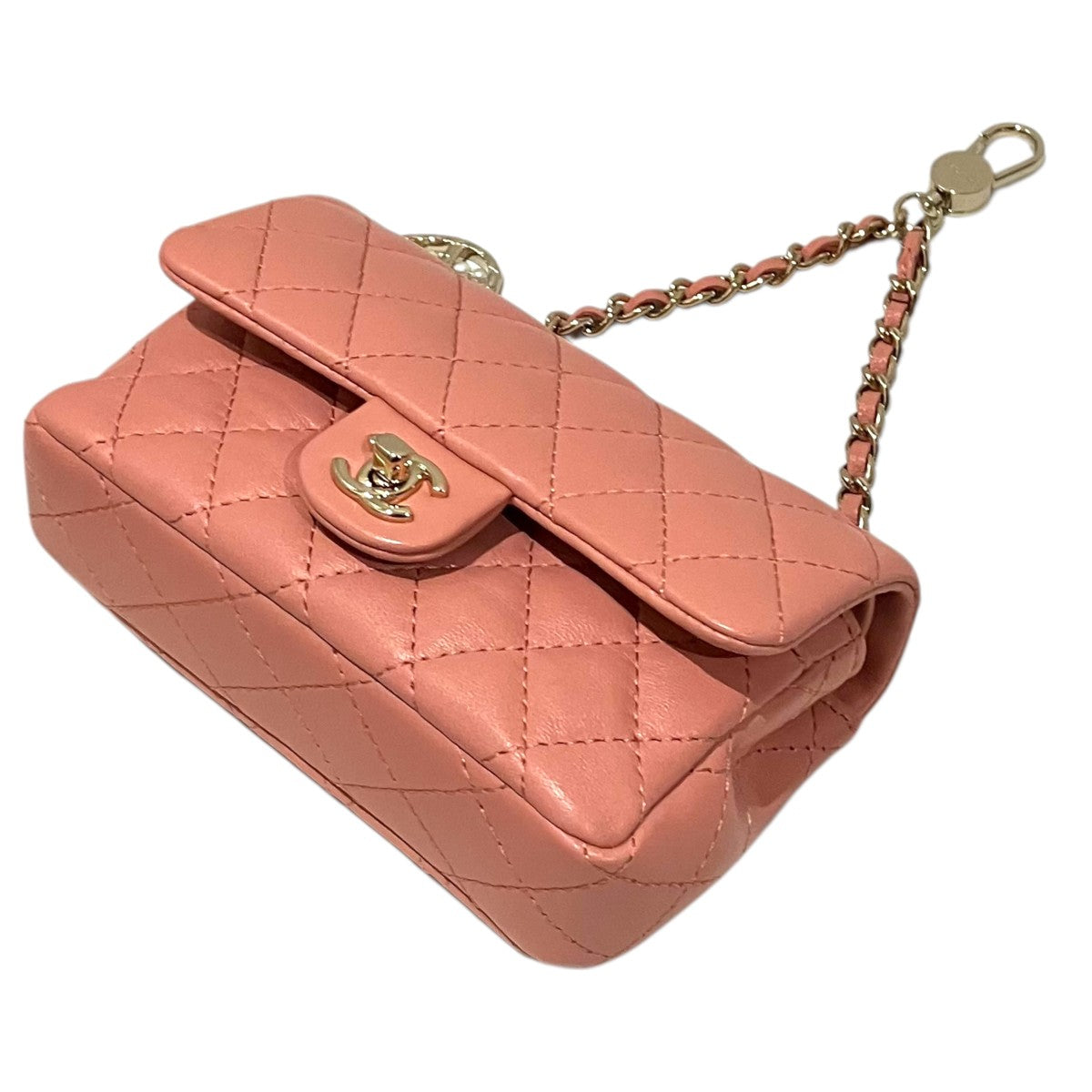 CHANEL 25AWミニバッグチャーム 古着・中古-1枚目のアイテム画像