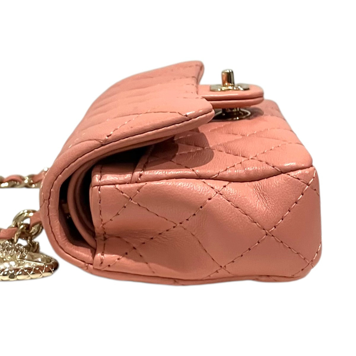 CHANEL 25AWミニバッグチャーム 古着・中古-4枚目のアイテム画像
