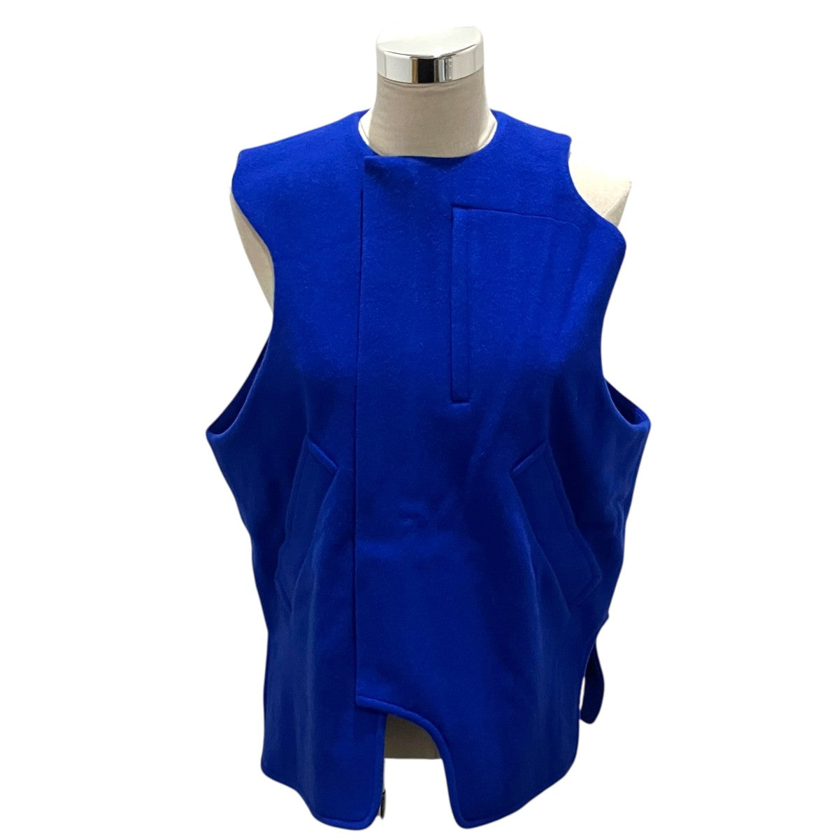 25AW【asymmetry vest】ウールベスト470IA830-1241