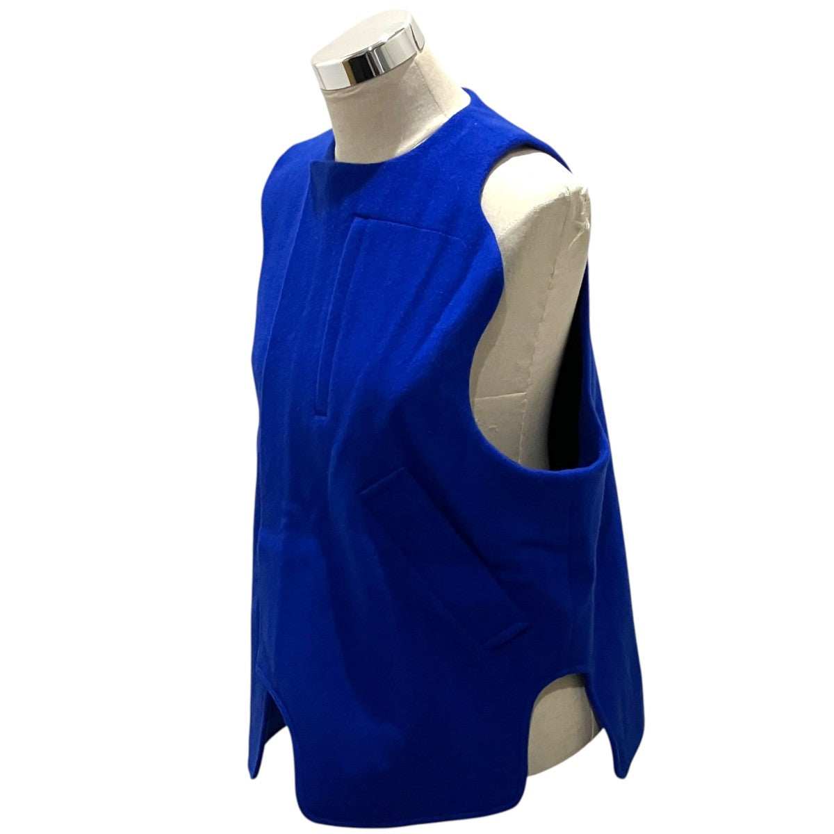 25AW【asymmetry vest】ウールベスト470IA830-1241
