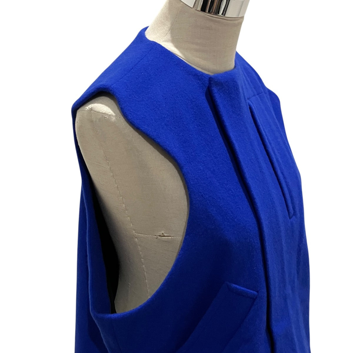 25AW【asymmetry vest】ウールベスト470IA830-1241