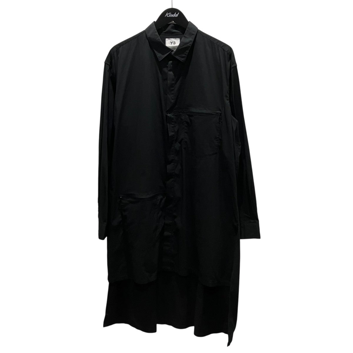 Y-3 ロングシャツFN3374 古着・中古-1枚目のアイテム画像