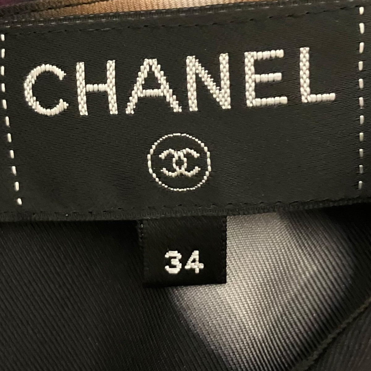 CHANEL 総柄半袖ブラウスP70658V62063 古着・中古-7枚目のアイテム画像