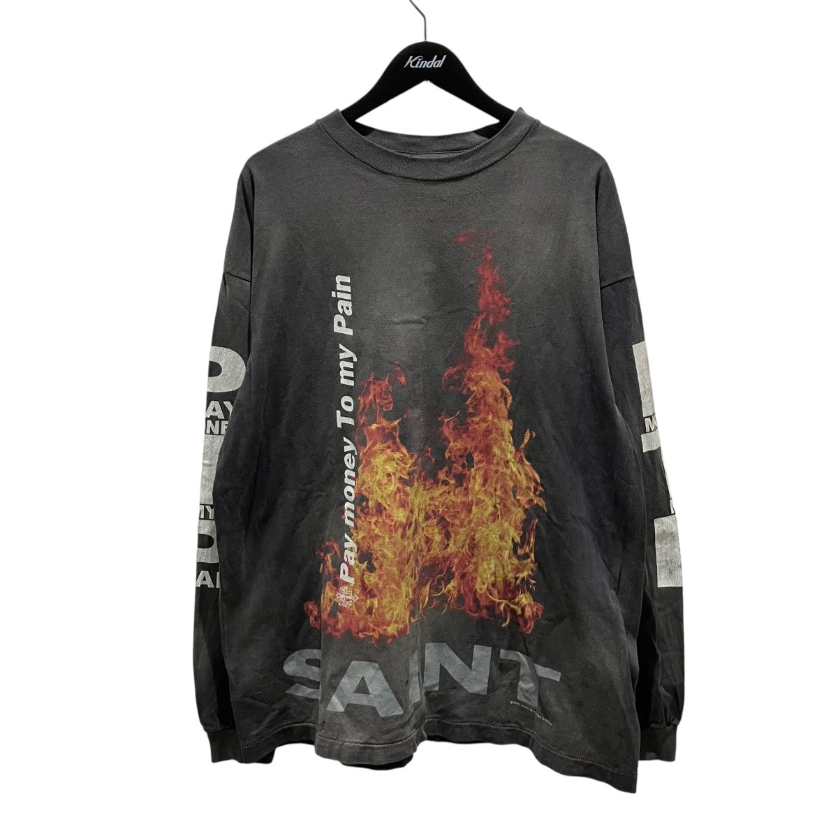 24SS【PTP  LS TEE／SR TO SS】ヴィンテージ加工長袖TシャツSM-YS8-0000-C50