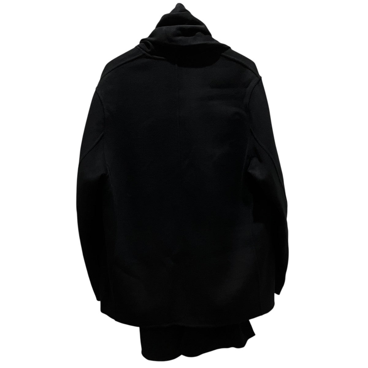 【WOOL CASHMERE BEAVER REVERSIBLE STOLE JACKET】マフラー付きジャケットST.1055