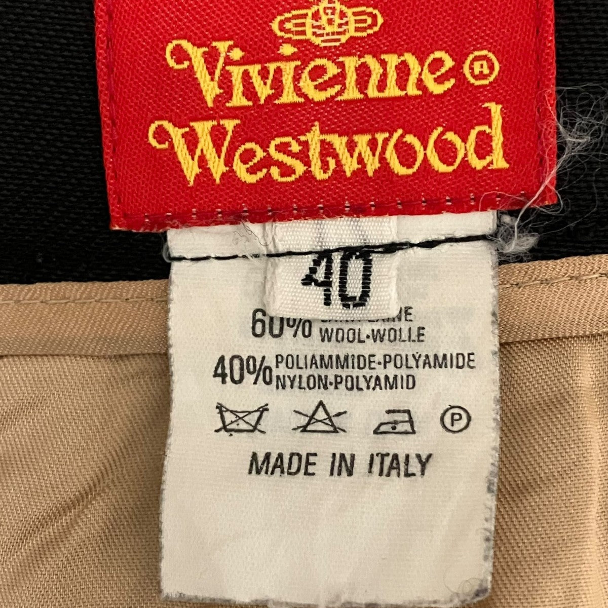 ウールポリプリーツスカート