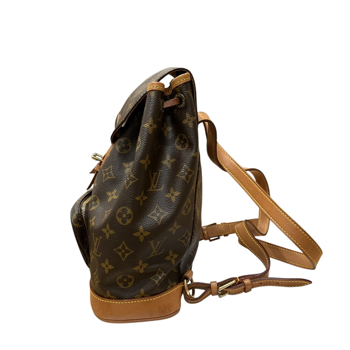 LOUIS VUITTON モンスリMM リュック 古着・中古-3枚目のアイテム画像