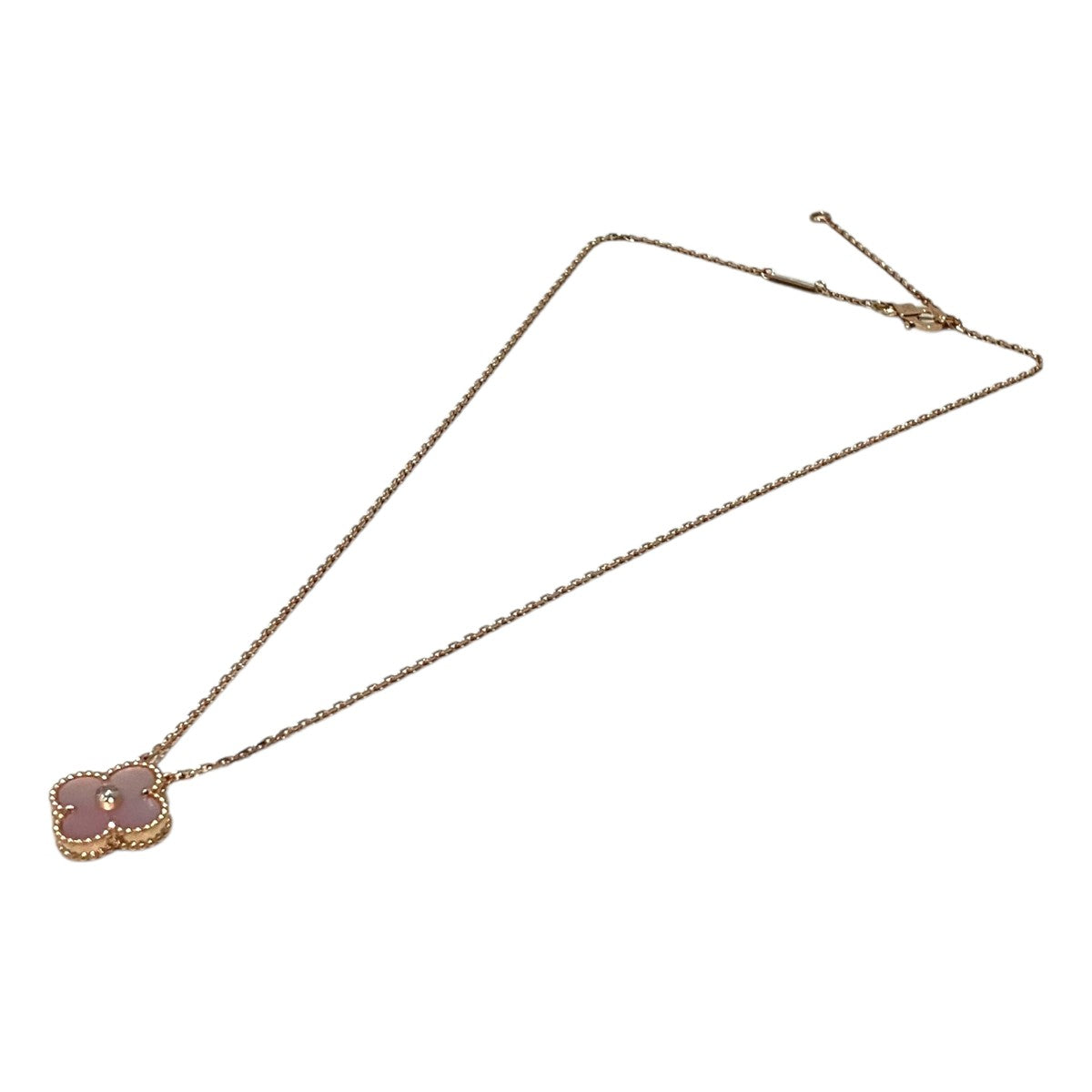VAN CLEEF ＆ ARPELS 【アルハンブラ １Ｐダイヤモンド】ヴィンテージ アルハンブラ ペンダントVCARPMO900 古着・中古-1枚目のアイテム画像