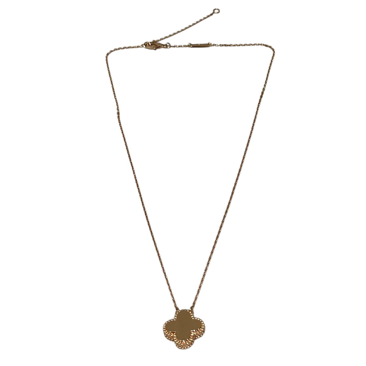 VAN CLEEF ＆ ARPELS 【アルハンブラ １Ｐダイヤモンド】ヴィンテージ アルハンブラ ペンダントVCARPMO900 古着・中古-3枚目のアイテム画像