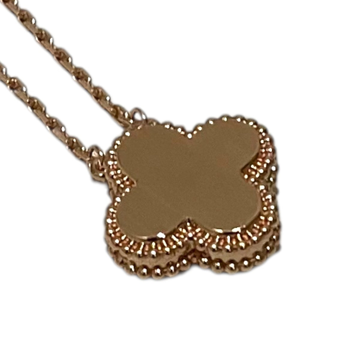 VAN CLEEF ＆ ARPELS 【アルハンブラ １Ｐダイヤモンド】ヴィンテージ アルハンブラ ペンダントVCARPMO900 古着・中古-5枚目のアイテム画像