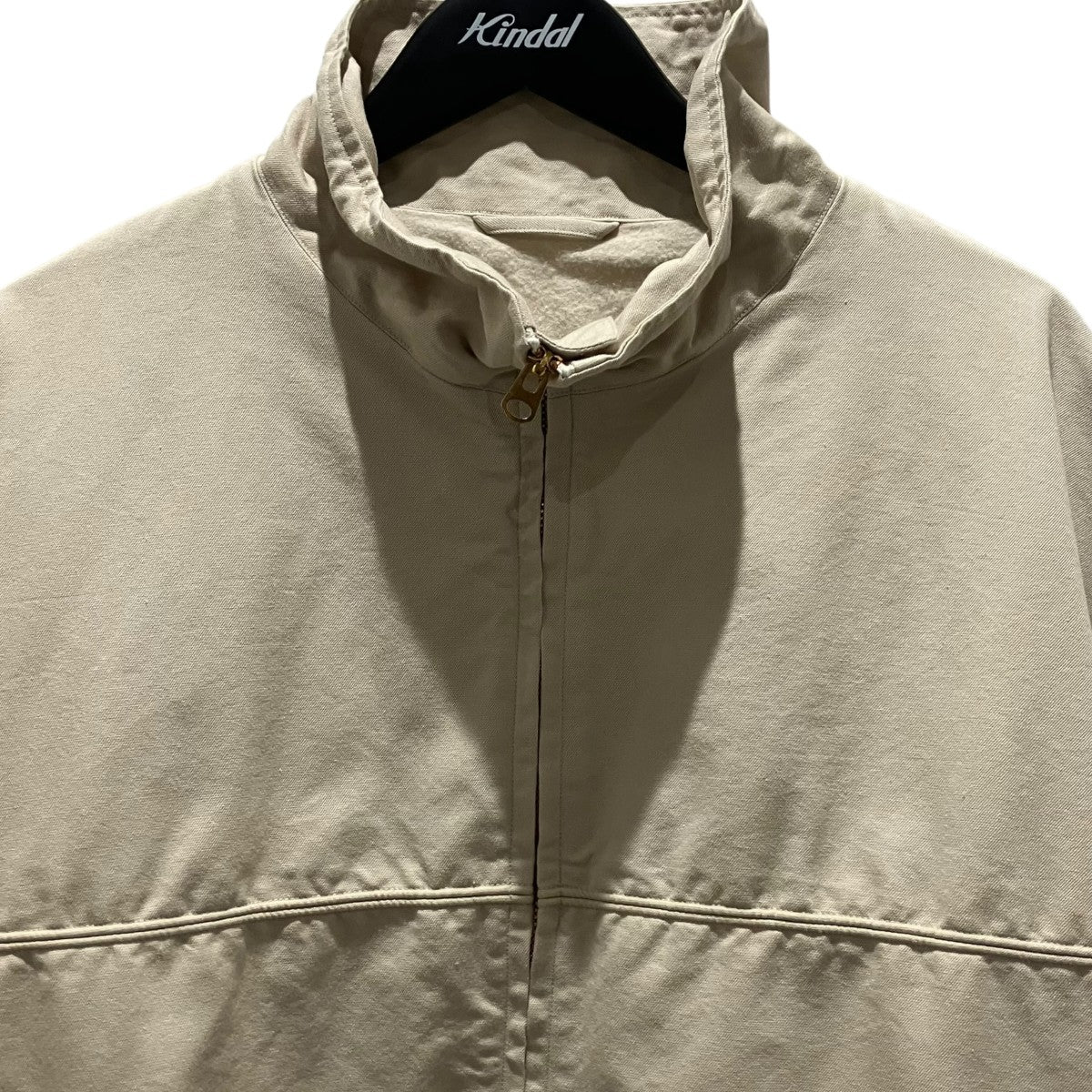 COMOLI 26SS【ポストワークツイルキャップショルダーブルゾン】ボンバージャケットD01-01031 古着・中古-3枚目のアイテム画像