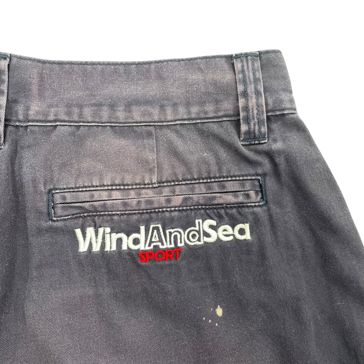 WIND AND SEA SEA SPORT FADED CHINO PANTペイント加工パンツWDS-O-SSP-24-Q4-PT-01 古着・中古-4枚目のアイテム画像