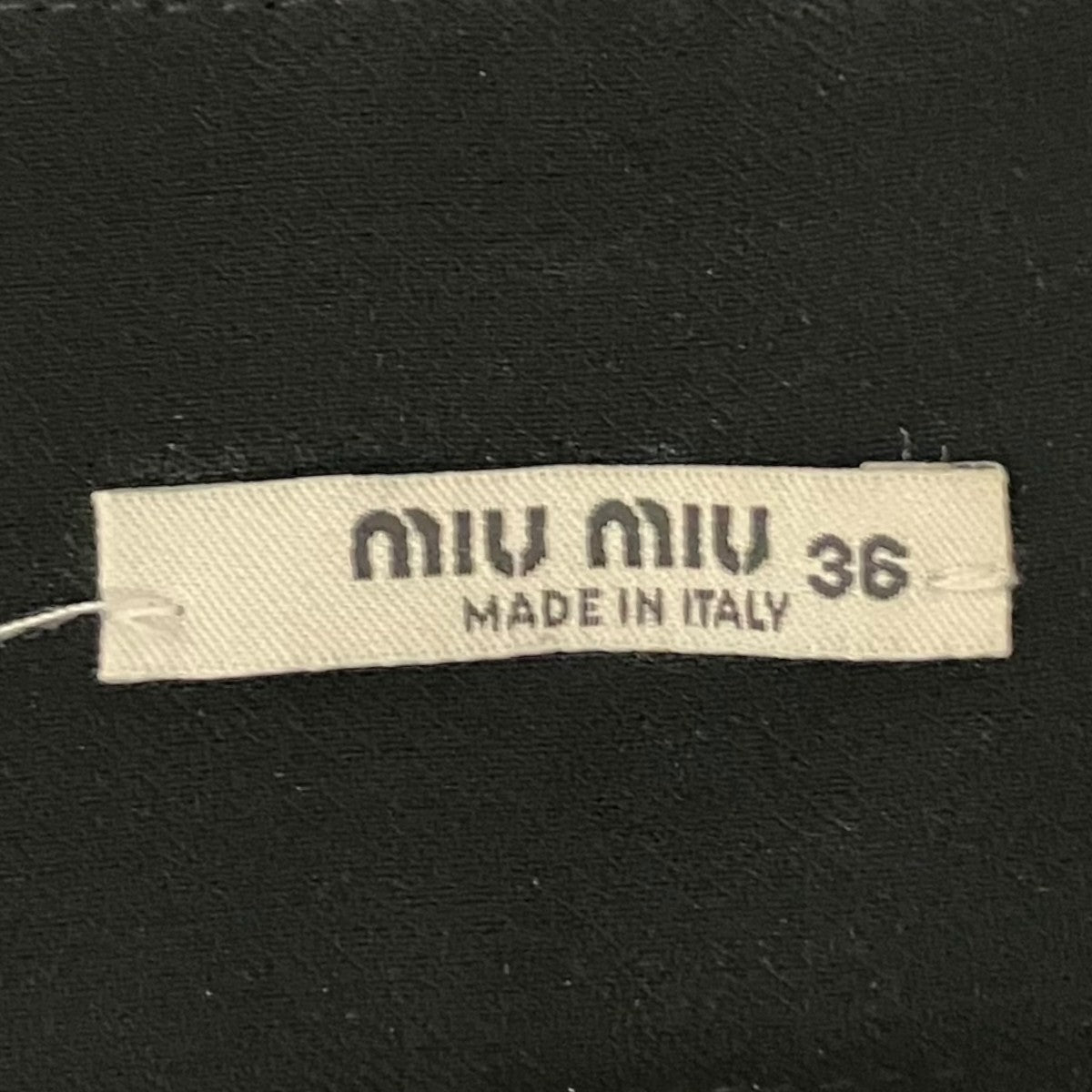 MIU MIU ビシューボタンミニスカートMG1767 古着・中古-6枚目のアイテム画像