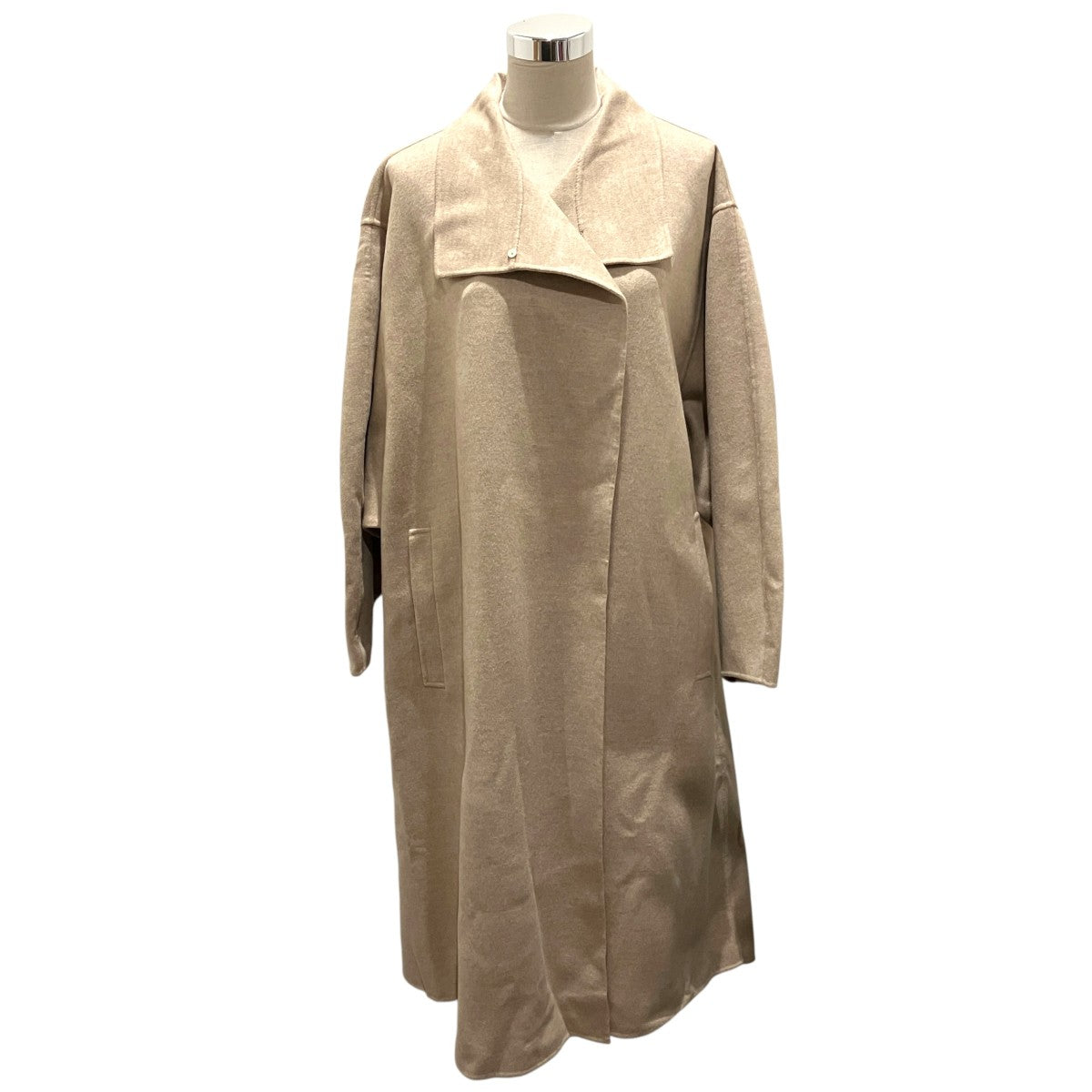 【ワイドスリーブコート】ウールカシミヤコート7925-2-000010