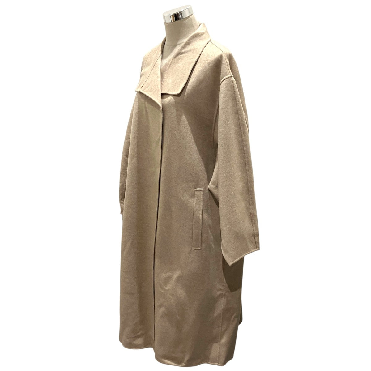 【ワイドスリーブコート】ウールカシミヤコート7925-2-000010