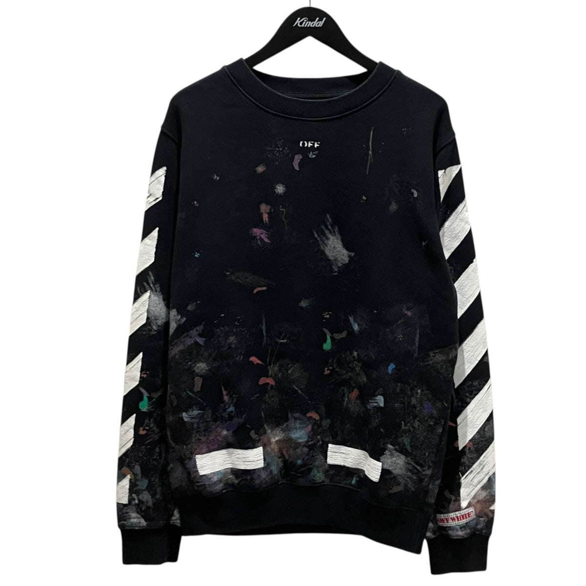 【Diag Galaxy Brushed Crewnec】バックアロースウェットOMBA003F17619030