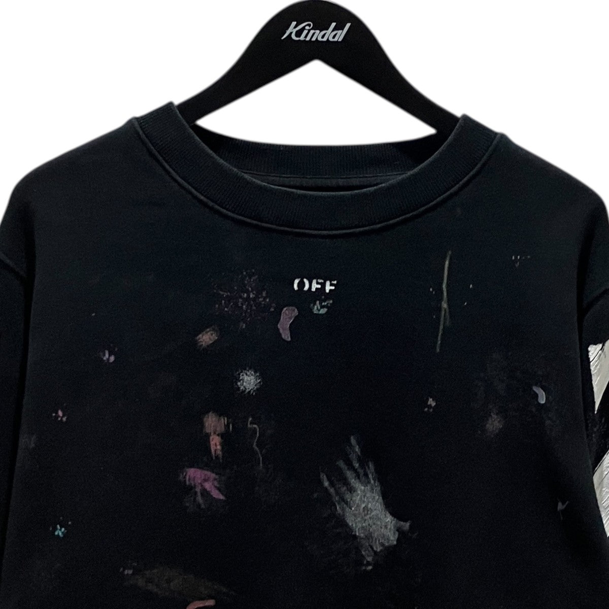 【Diag Galaxy Brushed Crewnec】バックアロースウェットOMBA003F17619030
