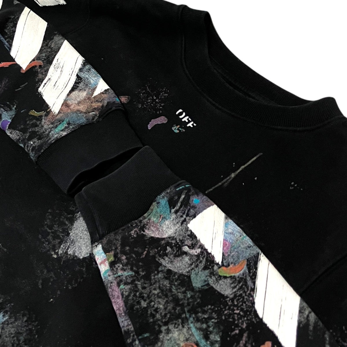 【Diag Galaxy Brushed Crewnec】バックアロースウェットOMBA003F17619030