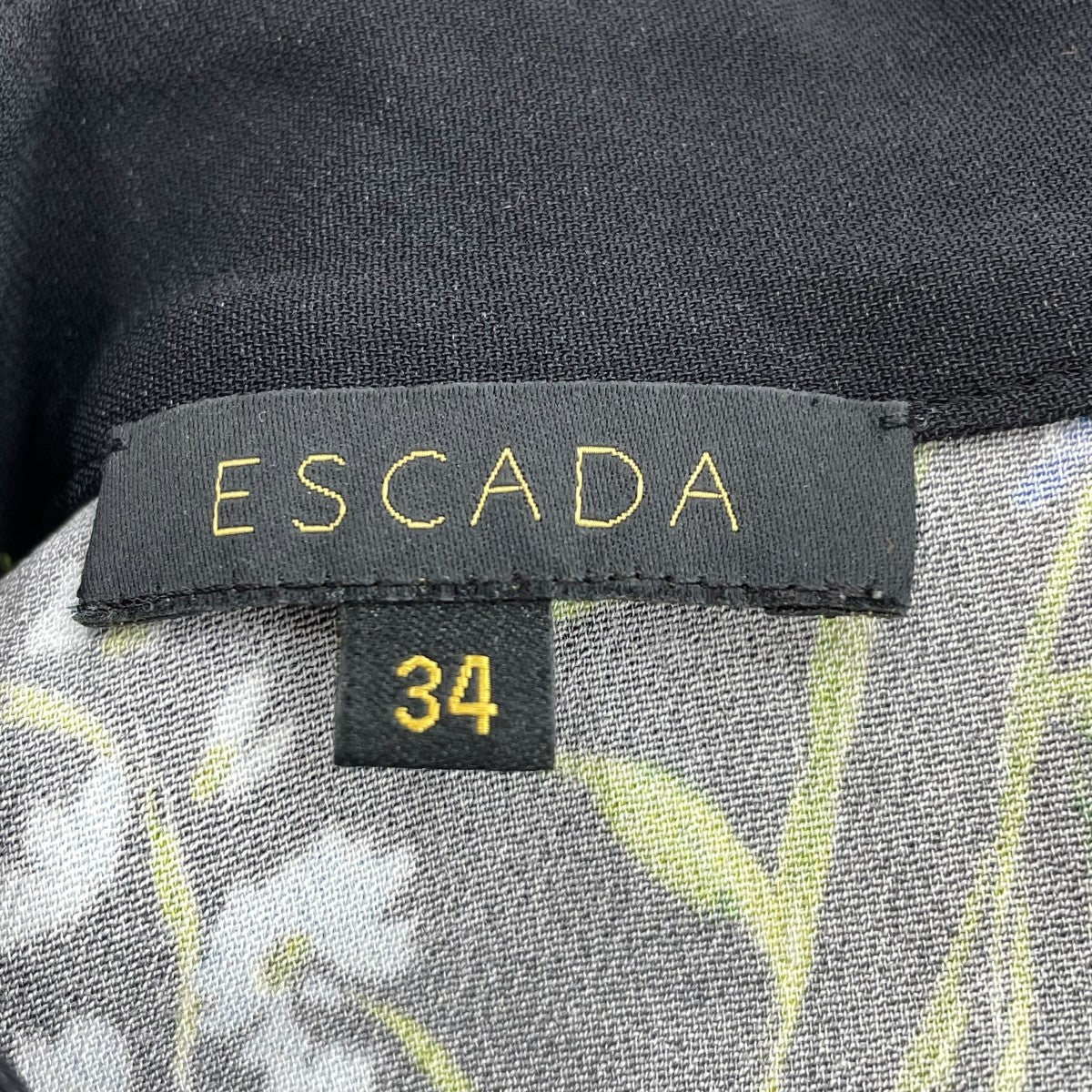 ESCADA 花柄ワンピース 古着・中古-6枚目のアイテム画像