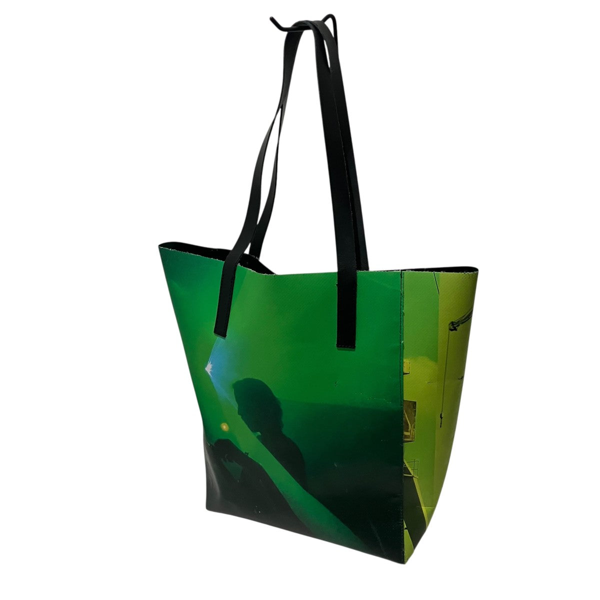 DRIES VAN NOTEN グラフィックトートバッグ 古着・中古-1枚目のアイテム画像