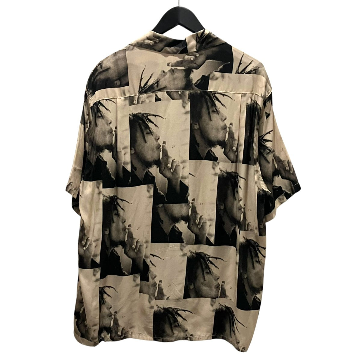WACKO MARIA×BOB MARLEY オープンカラーシャツ ベージュ サイズ L