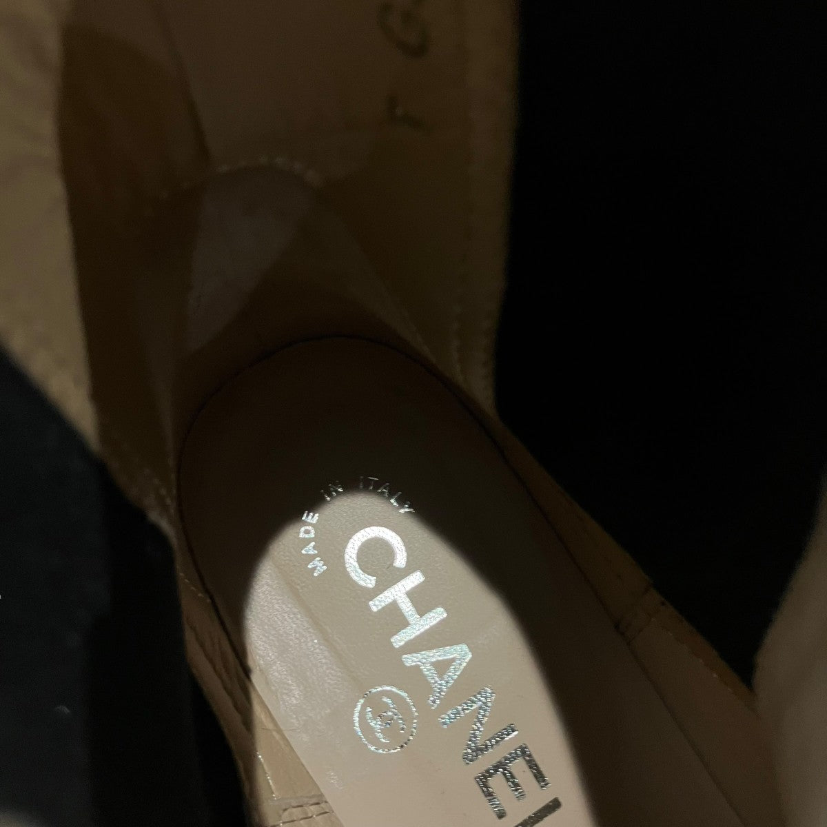 CHANEL ココマークサイドゴアブーツG32011 古着・中古-10枚目のアイテム画像