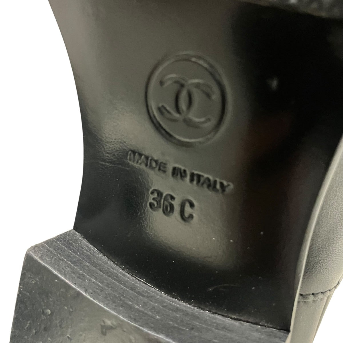 CHANEL ココマークサイドゴアブーツG32011 古着・中古-6枚目のアイテム画像