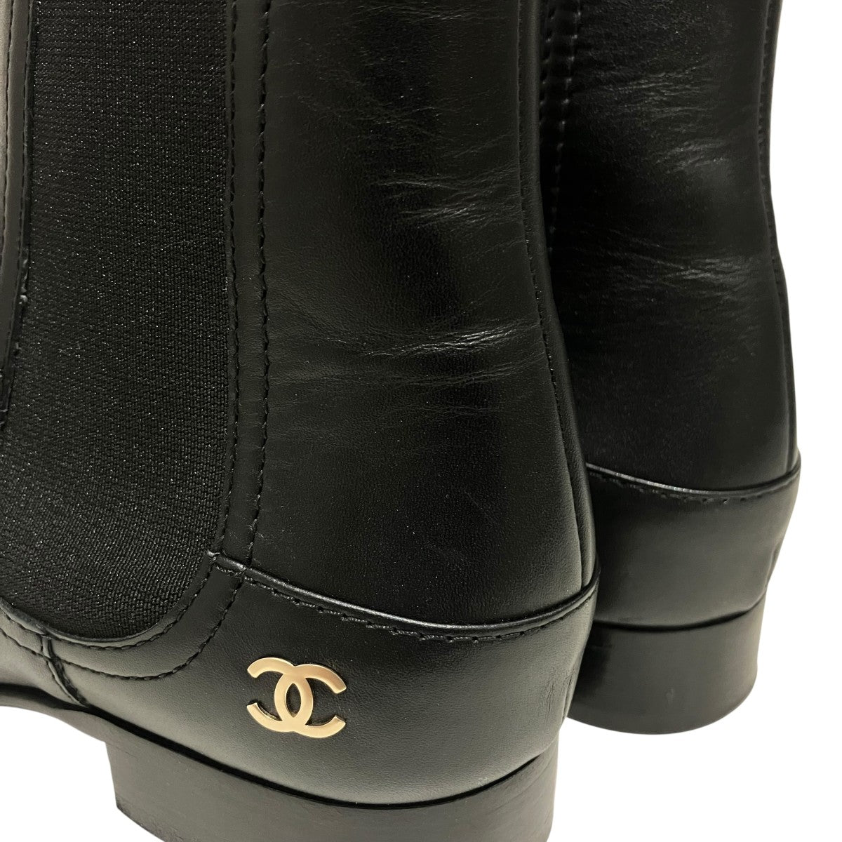 CHANEL ココマークサイドゴアブーツG32011 古着・中古-9枚目のアイテム画像