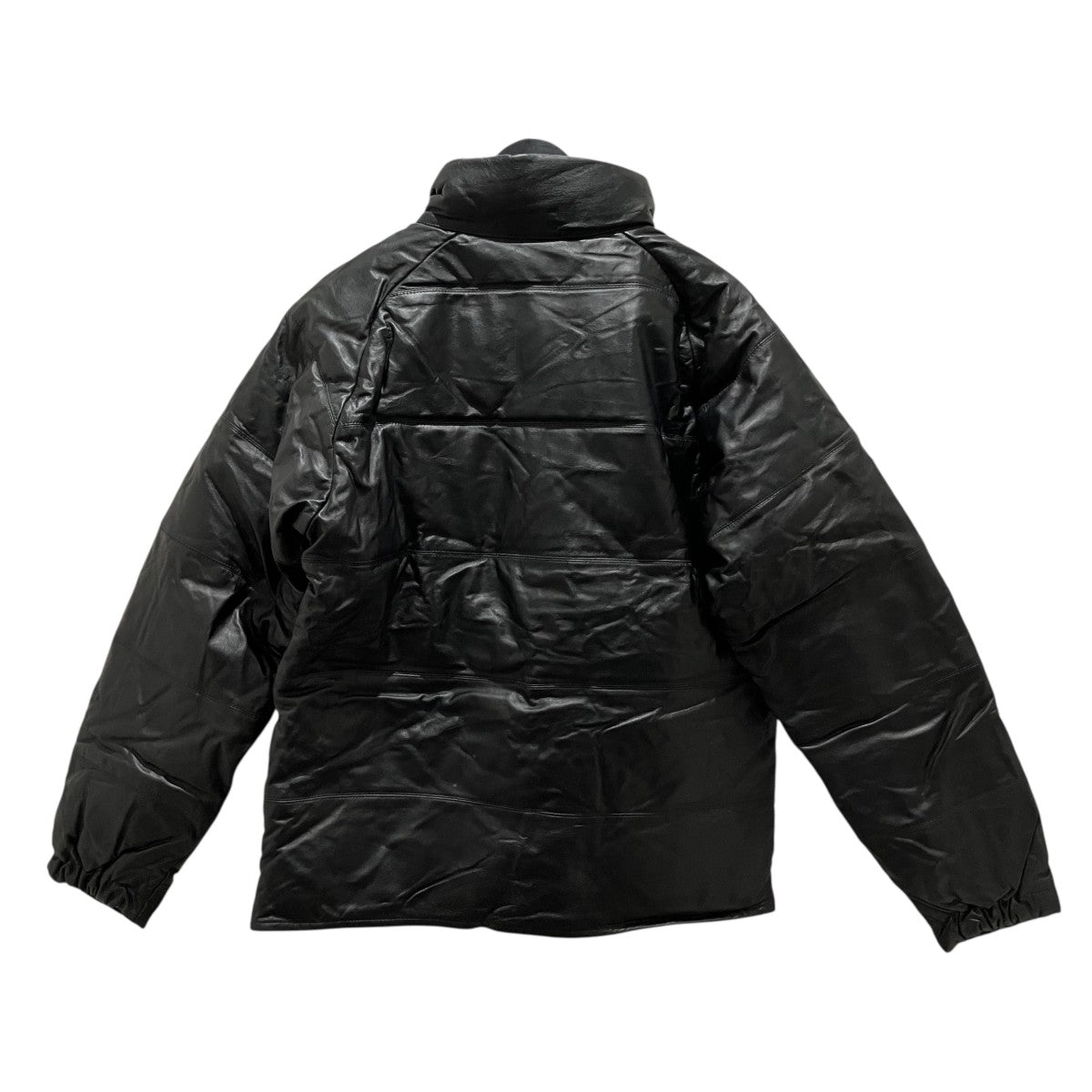 A BATHING APE レザーダウンジャケット 古着・中古-2枚目のアイテム画像