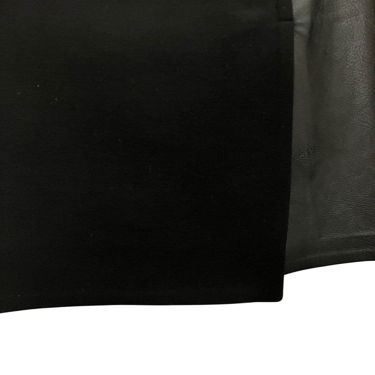CELINE レザー切替スカート22F763103 古着・中古-4枚目のアイテム画像