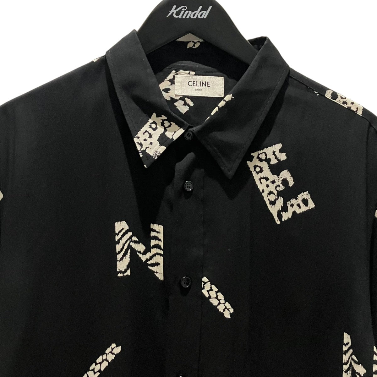 CELINE ボタンシャツ2C813731T 古着・中古-3枚目のアイテム画像