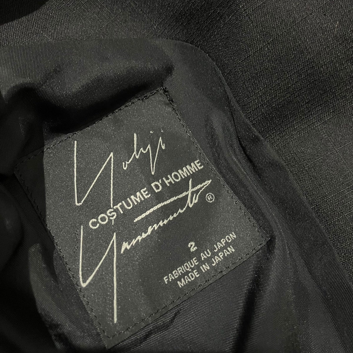 YOHJI YAMAMOTO COSTUME D'HOMME(ヨウジヤマモトコスチュームドオム YOHJI YAMAMOTO COSTUME D'HOMME(ヨウジヤマモトコスチュームドオム