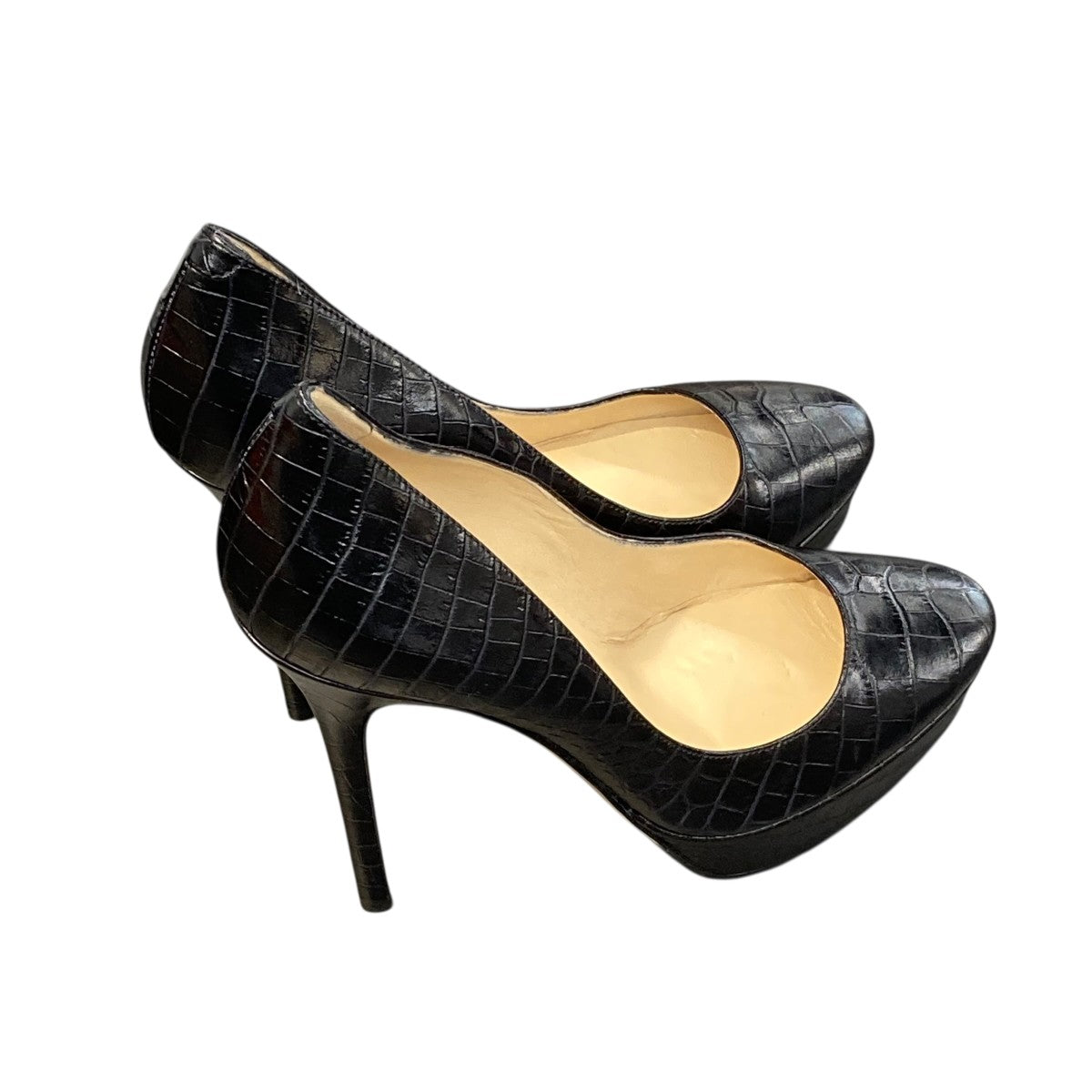 JIMMY CHOO(ジミーチュウ) ヒールパンプス ブラック サイズ 36 1/2