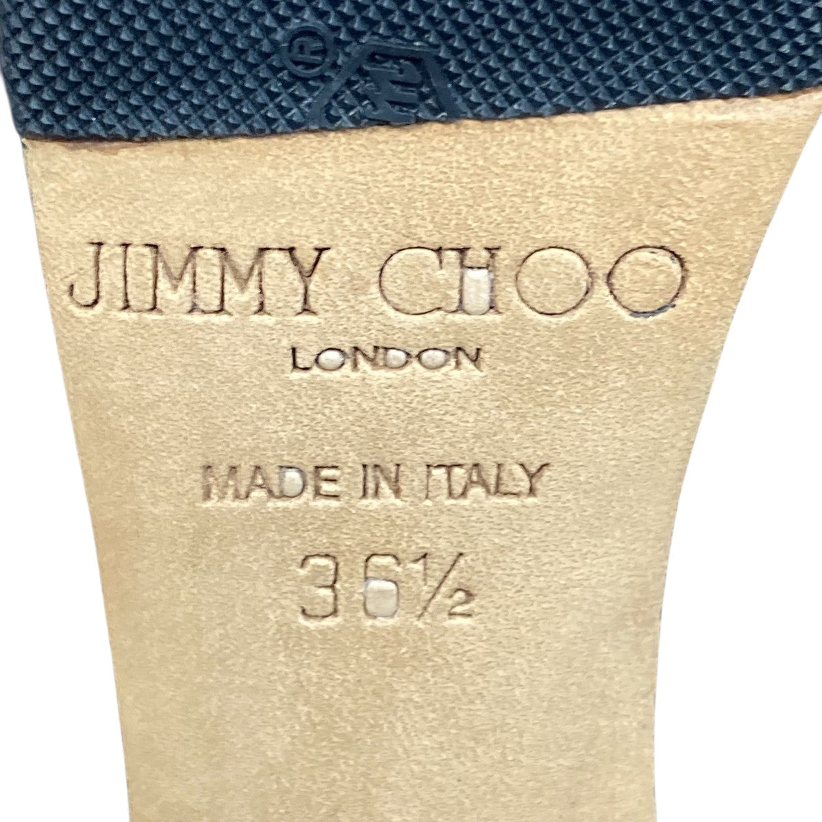 JIMMY CHOO(ジミーチュウ) ヒールパンプス ブラック サイズ 36 1/2