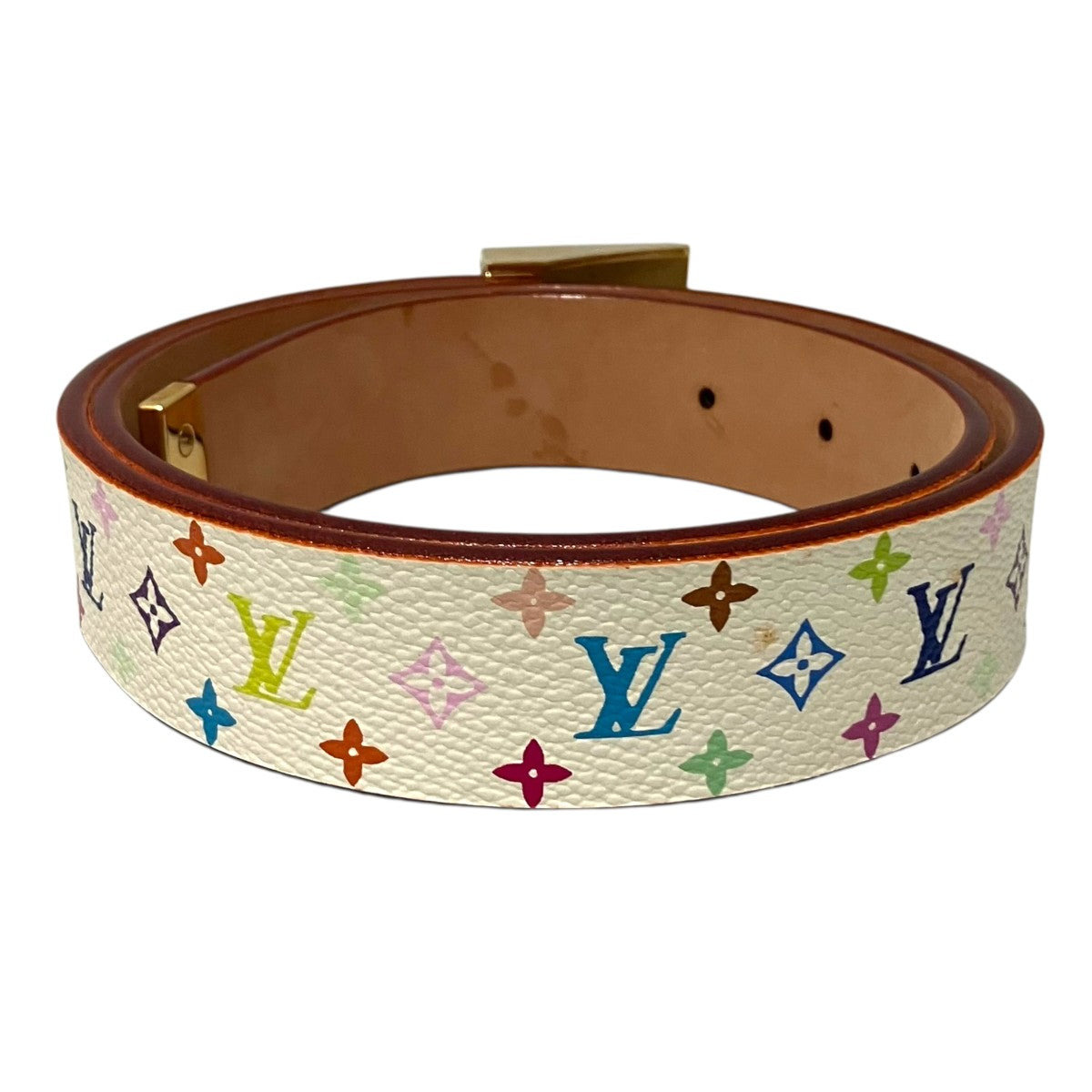 LOUIS VUITTON 【サンチュール キャレ】モノグラムベルトM9270U 古着・中古-3枚目のアイテム画像